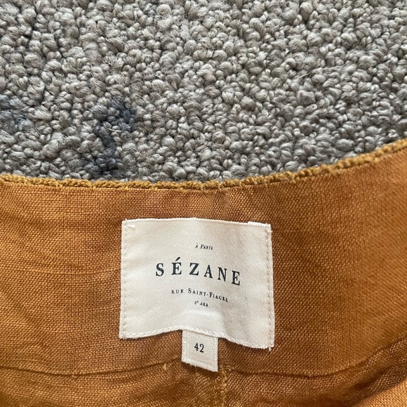 Sezane Carmen Short Sz 42 - Picture 8 of 8